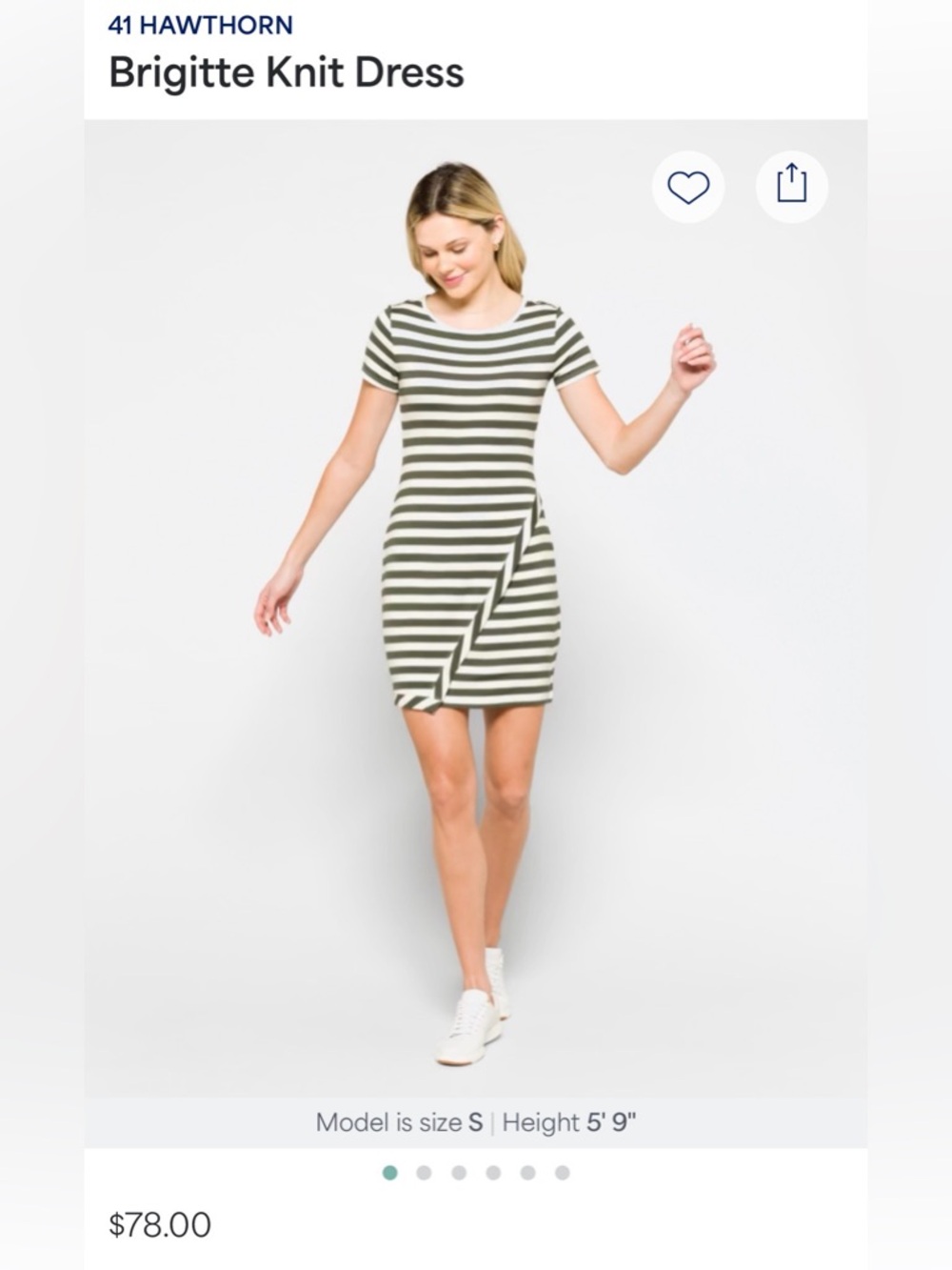 Knit dress